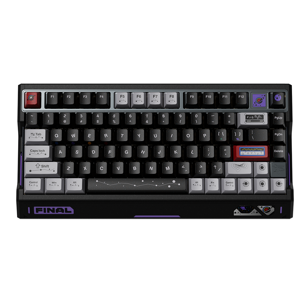 PIIFOX FORX Final75 HE Magnetic Keyboard-Black / Magnetic Switch