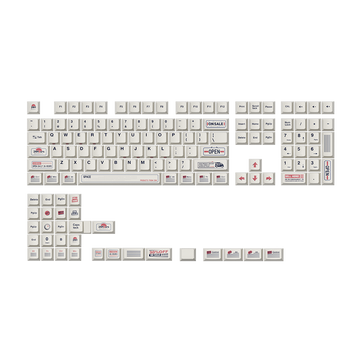 24H Mart Cherry Profile Keycap Set - Default Title