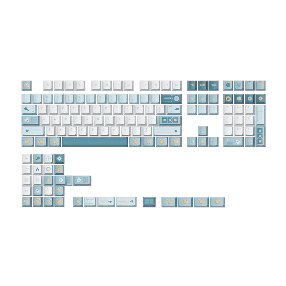 Dashboard-Blue Cherry Profile Keycap Set