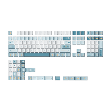 Dashboard-Blue Cherry Profile Keycap Set - Default Title
