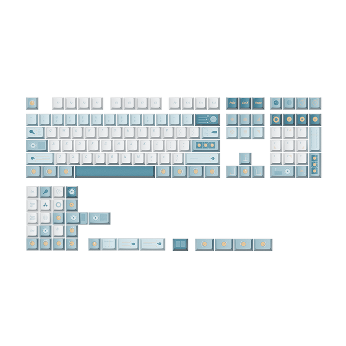 Dashboard-Blue Cherry Profile Keycap Set