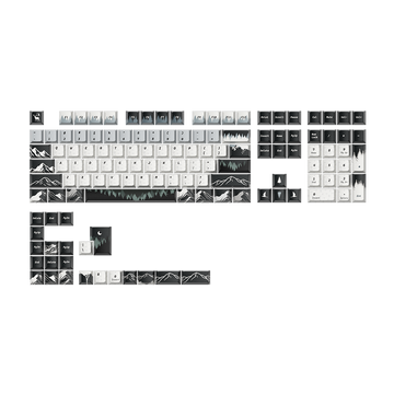 Silence Cherry Profile Keycap Set - 130 Keycaps