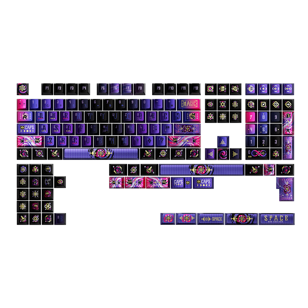 MAGICAT Cherry Profile Keycap Set, a new arrival from the Keycaps series