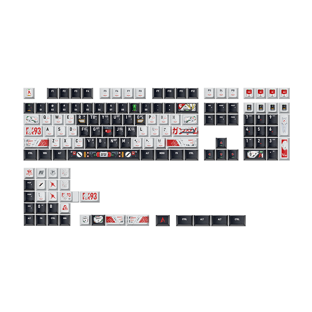 Last Shooting Cherry Profile Keycap Set