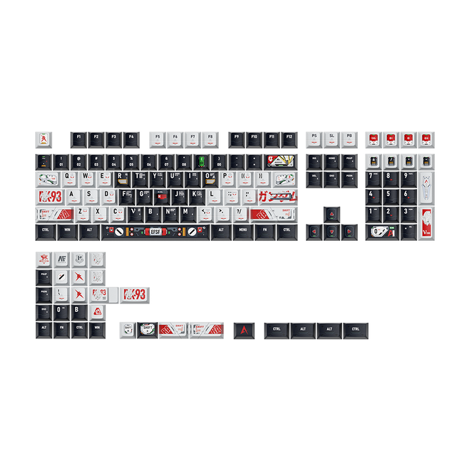 Last Shooting Cherry Profile Keycap Set