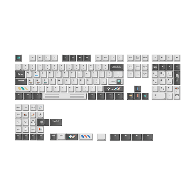 Pixelgo Cherry Profile Keycap Set