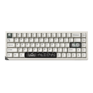 PIIFOX FORX Defender68 HE Magnetic Keyboard - White / Hall Effect Switch