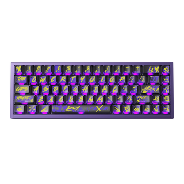 PIIFOX FORX Defender68 HE Pro Magnetic Keyboard - Purple / Magnetic Switch