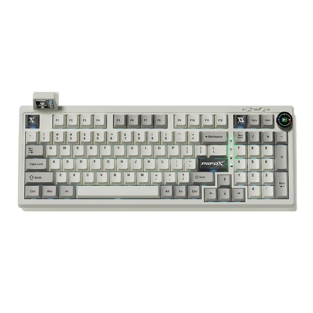 PIIFOX LUNA Grid98 Mechanical Keyboard, a new arrival from the Keyboards series