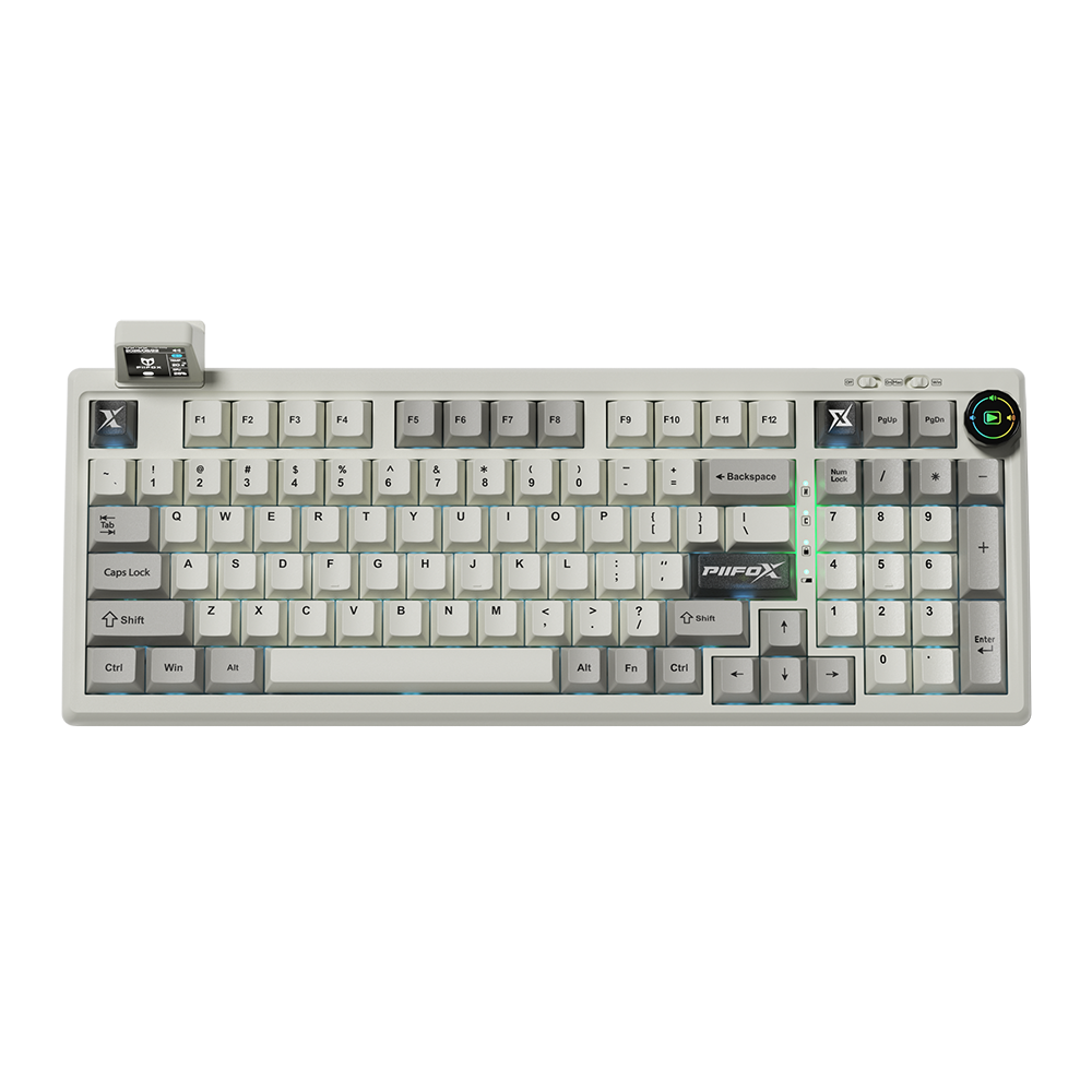 PIIFOX LUNA Grid98 Mechanical Keyboard, a new arrival from the Keyboards series