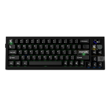 PIIFOX LUNA Muse65 Pro Mechanical Keyboard - Black / PIIFOX Jade Peak