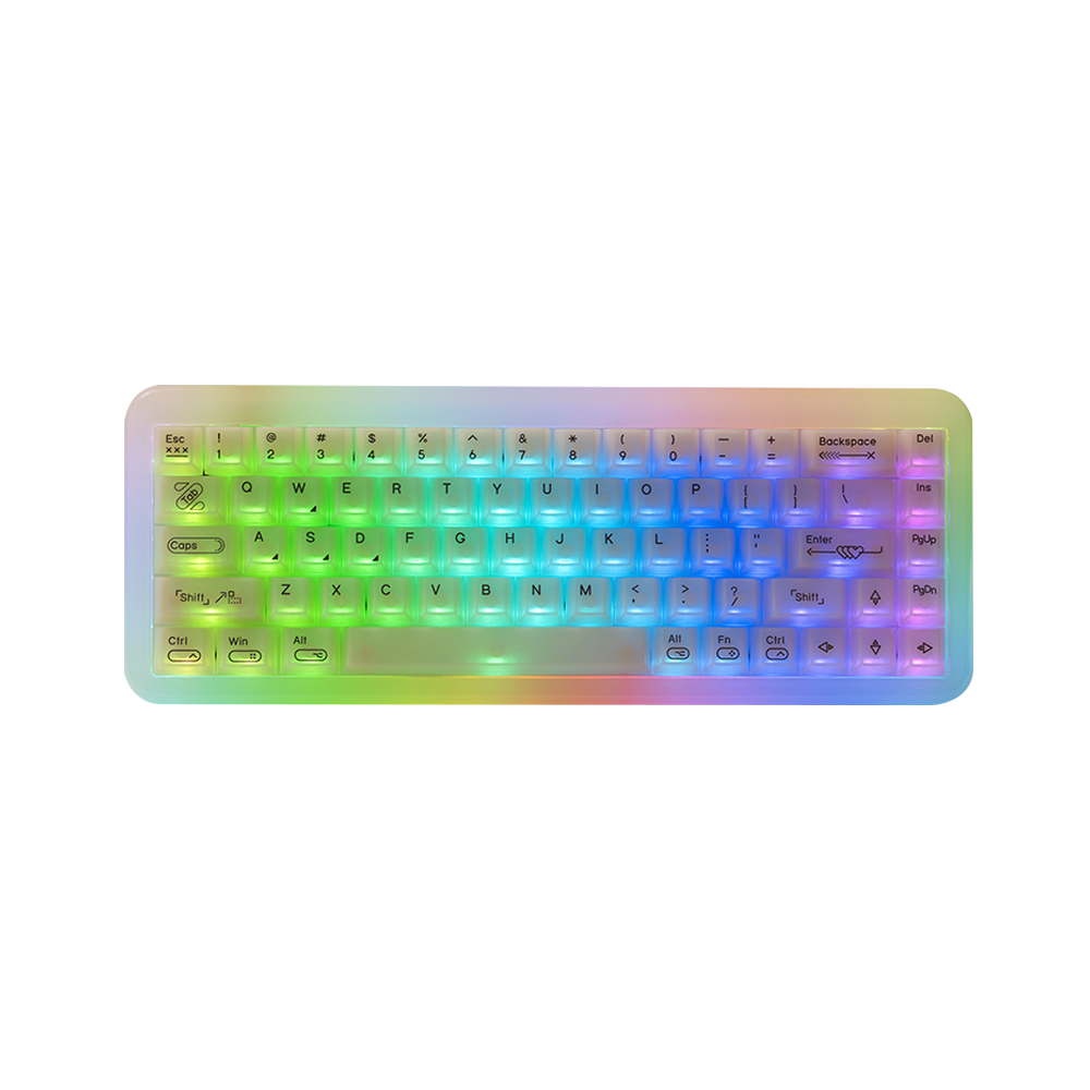 PIIFOX VEXRO Haze68 HE Pro - Resin Magnetic Keyboard, a new arrival from the Keyboards series