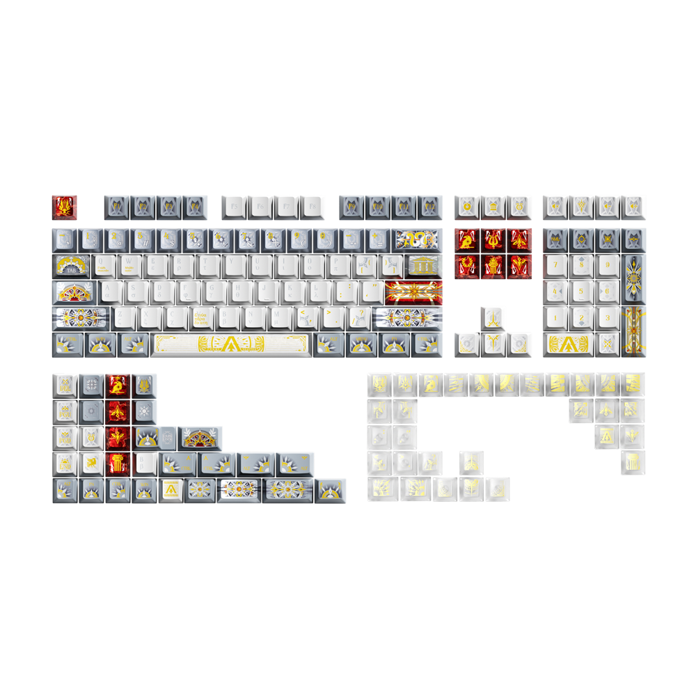 APOLLO Cherry Profile Keycap Set, a new arrival from the Keycaps series