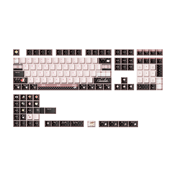Chocolate Cherry Profile Keycap Set - Default Title