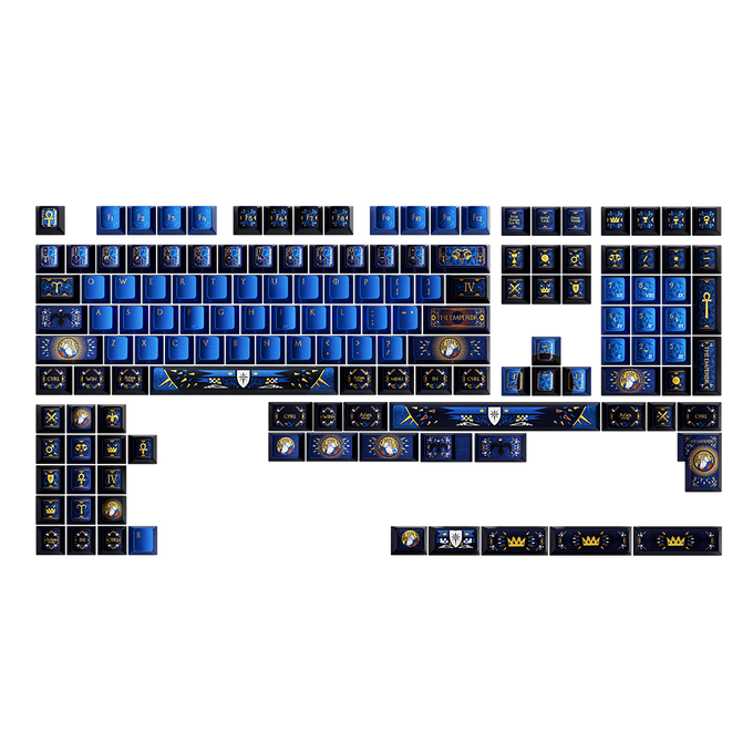 THE EMPEROR Cherry Profile Keycap Set