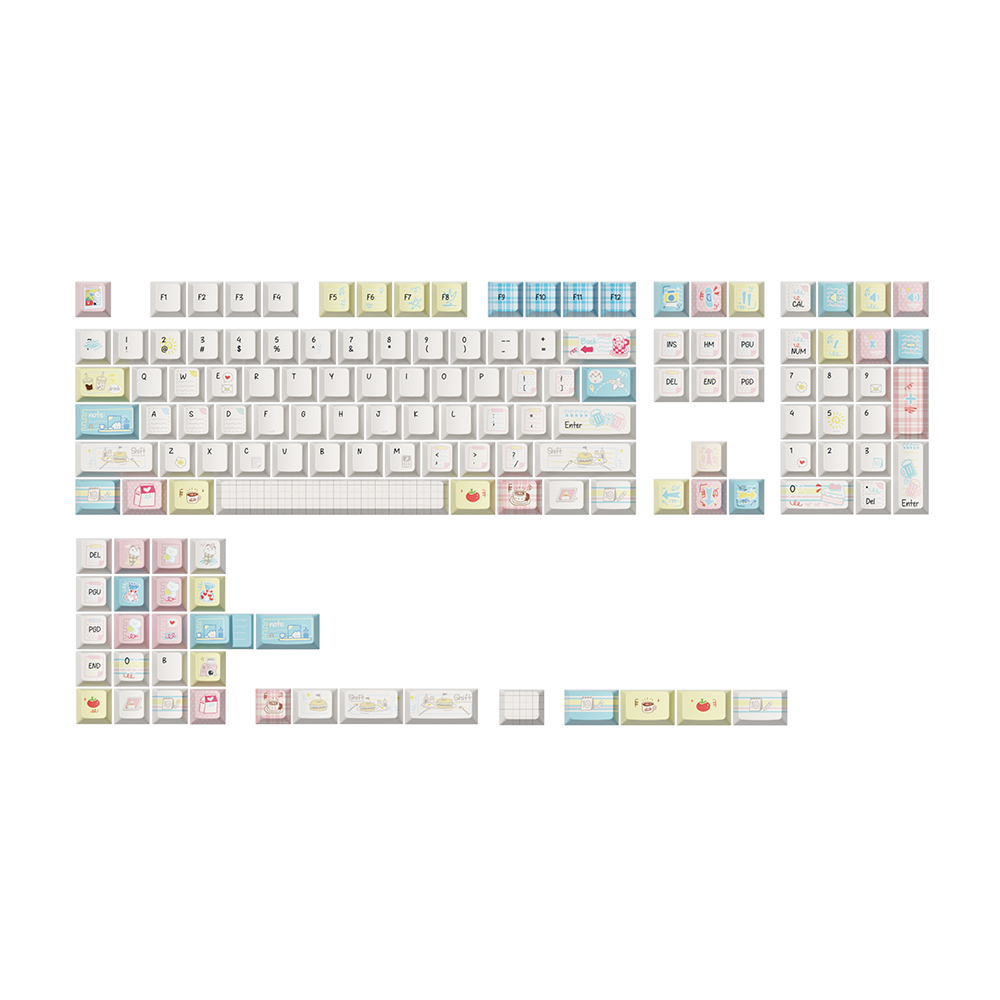 Journal Cherry Profile Keycap Set