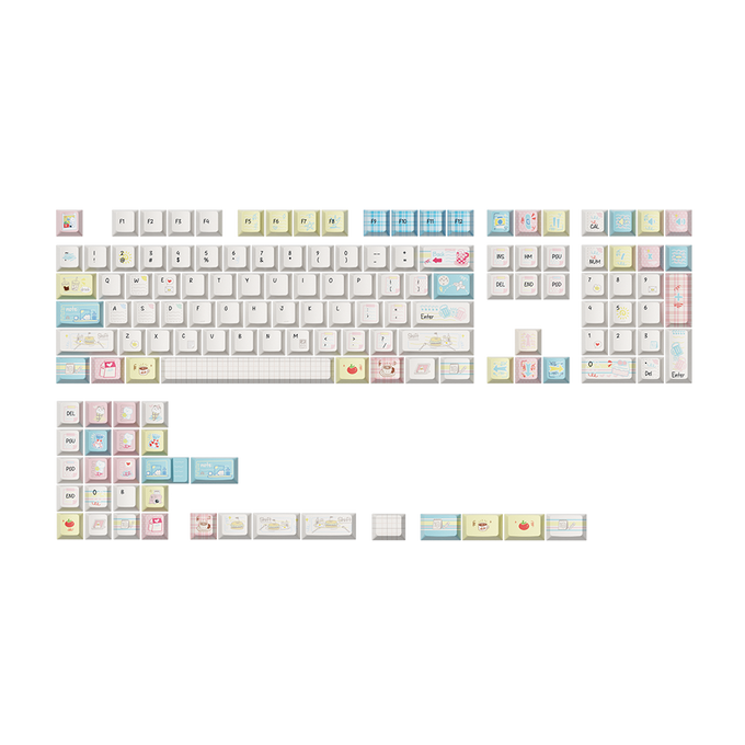 Journal Cherry Profile Keycap Set