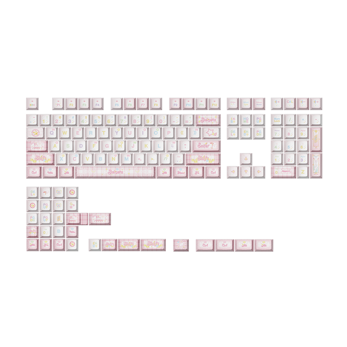 Magical Girl Cherry Profile Keycap Set