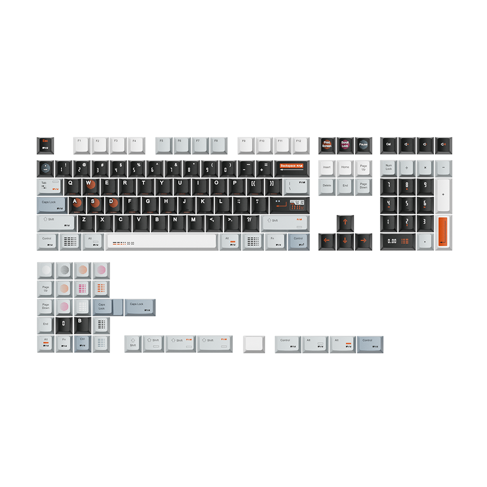 Time Cherry Profile Keycap Set