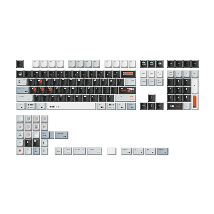 Time Cherry Profile Keycap Set